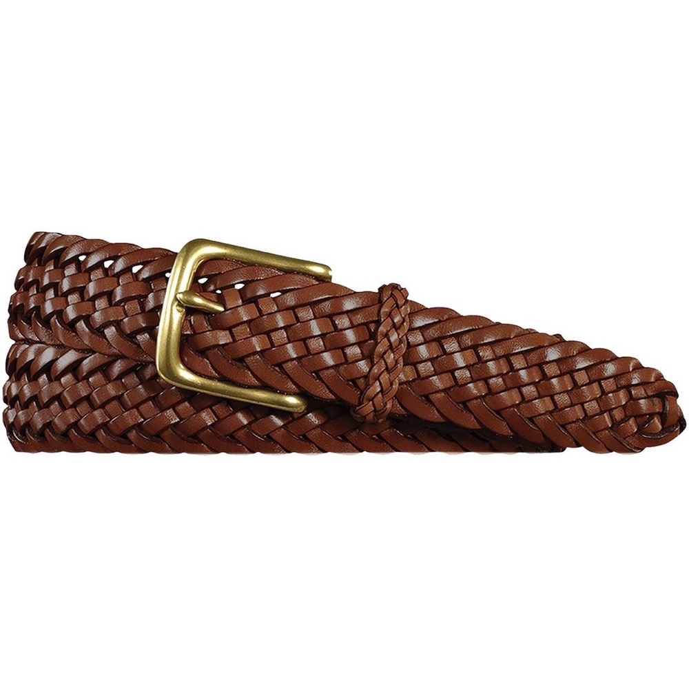 Ralph Lauren Braided Leather Belt